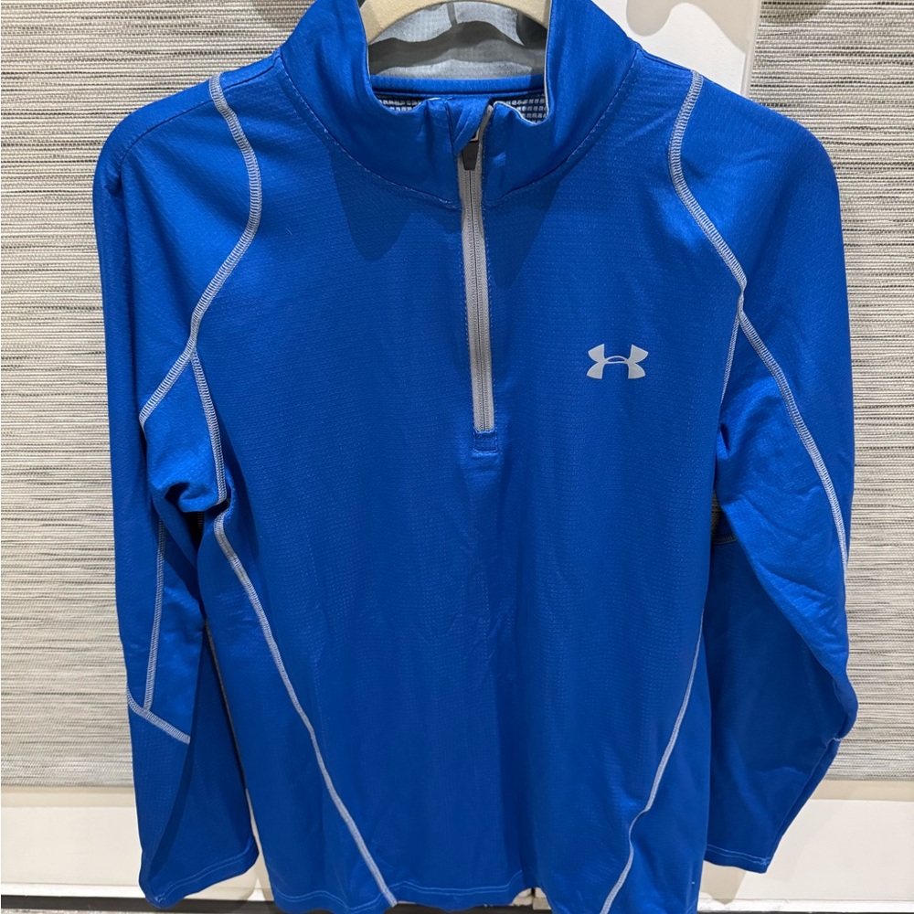 Under Armour Blue Quarter-Zip Pullover